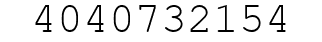 Number 4040732154.