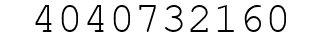 Number 4040732160.