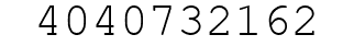Number 4040732162.