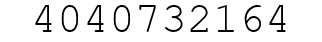 Number 4040732164.
