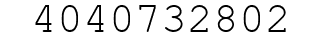 Number 4040732802.