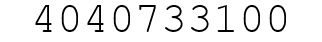 Number 4040733100.