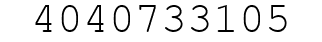 Number 4040733105.