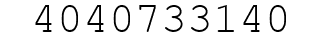 Number 4040733140.