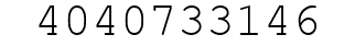 Number 4040733146.