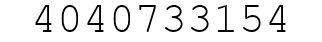 Number 4040733154.