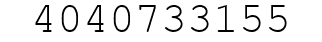 Number 4040733155.