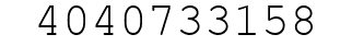 Number 4040733158.