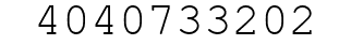 Number 4040733202.