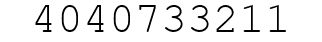 Number 4040733211.