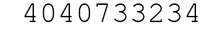 Number 4040733234.