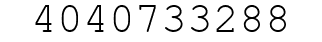 Number 4040733288.