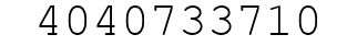 Number 4040733710.