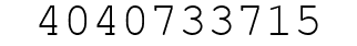 Number 4040733715.