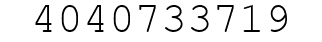 Number 4040733719.