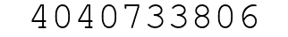 Number 4040733806.