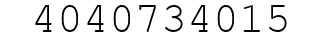 Number 4040734015.