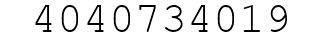 Number 4040734019.