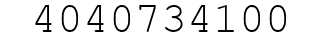 Number 4040734100.