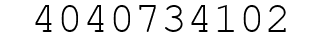 Number 4040734102.