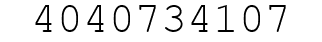 Number 4040734107.