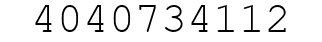 Number 4040734112.