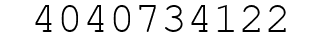 Number 4040734122.