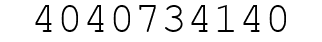 Number 4040734140.