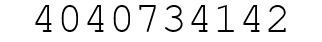 Number 4040734142.
