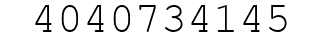 Number 4040734145.