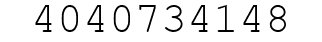 Number 4040734148.