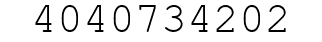 Number 4040734202.