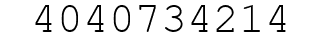 Number 4040734214.