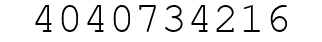 Number 4040734216.