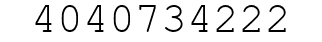 Number 4040734222.