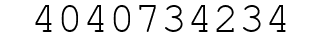 Number 4040734234.