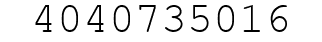 Number 4040735016.