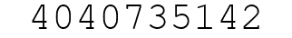 Number 4040735142.