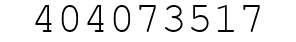 Number 404073517.