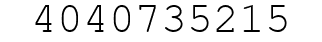 Number 4040735215.