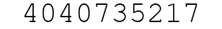 Number 4040735217.