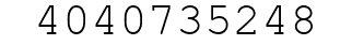 Number 4040735248.