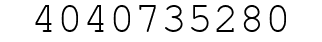 Number 4040735280.