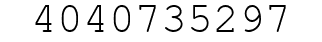 Number 4040735297.