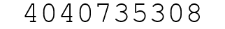 Number 4040735308.