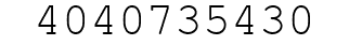 Number 4040735430.