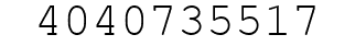 Number 4040735517.