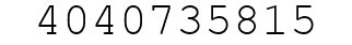 Number 4040735815.