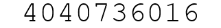 Number 4040736016.