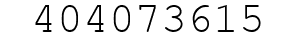 Number 404073615.